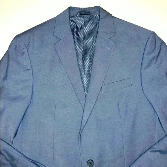 Madison Mens Modern Fit Suit Jacket Sport Coat   Blazer Size- 40L  Two Button - Picture 4 of 10